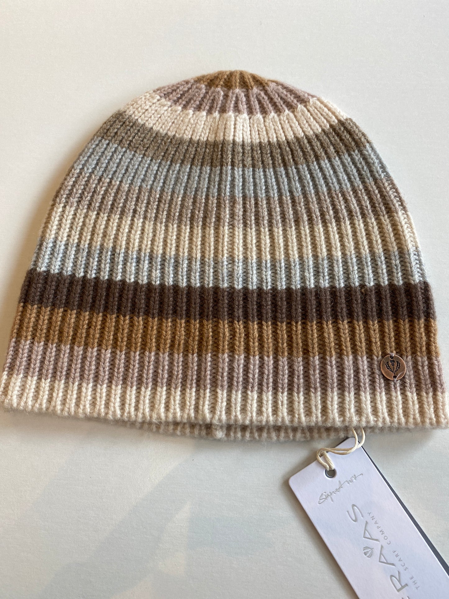 Multi Striped Beanie