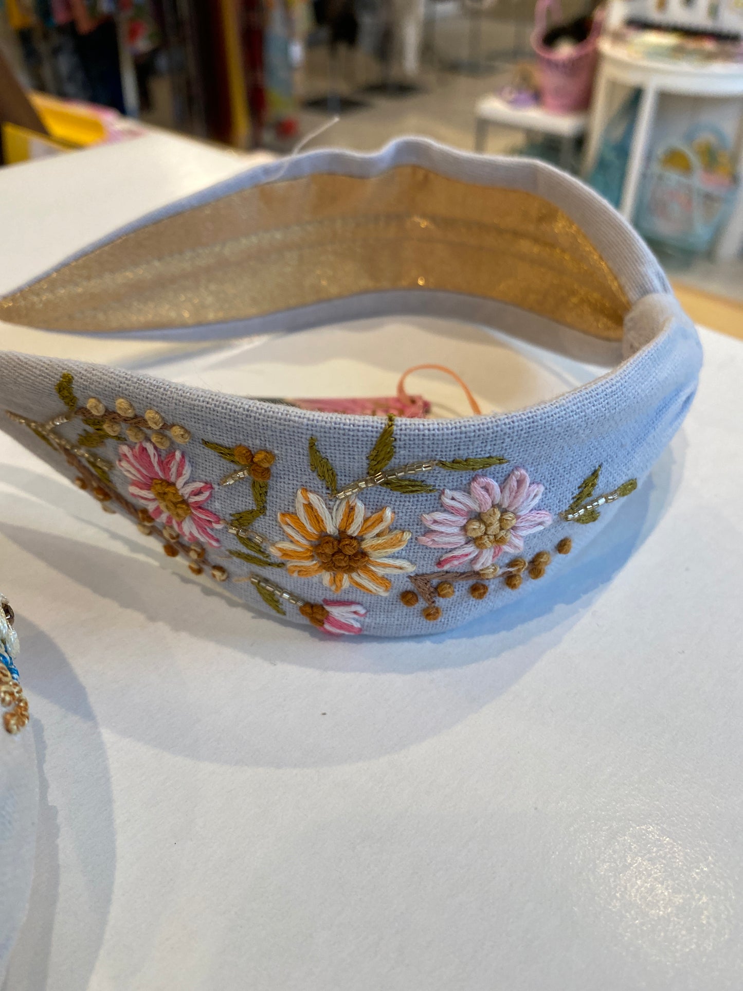 Powder Embroidered Headbands