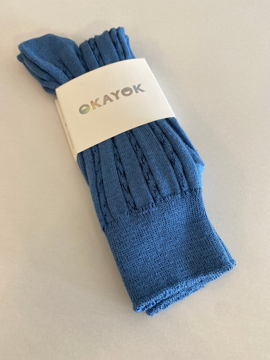 Cable Dress Socks