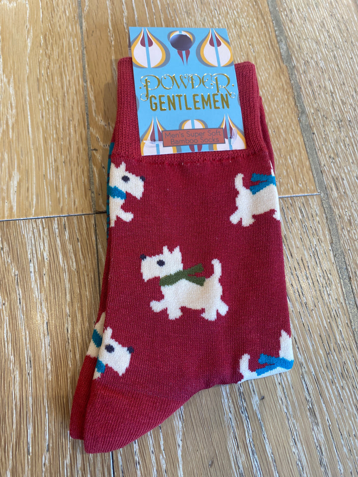Woolly Westies  Gentlemen Socks