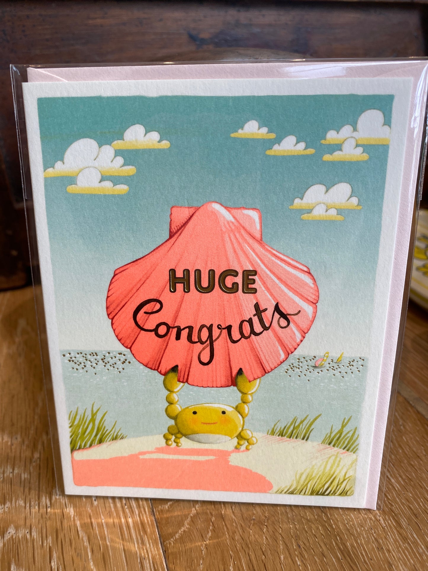Crab Congrats Greeting Card
