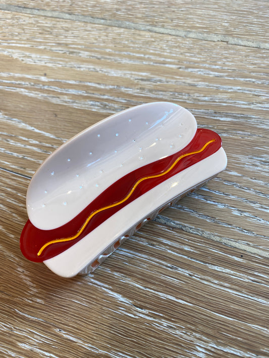 Hot Dog Hair Claw