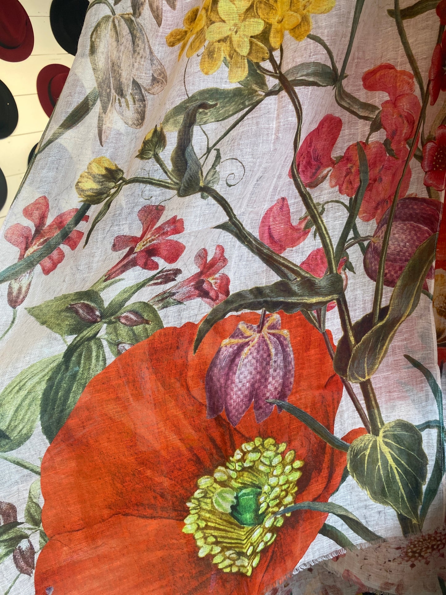 Powder Linen Cotton Scarves