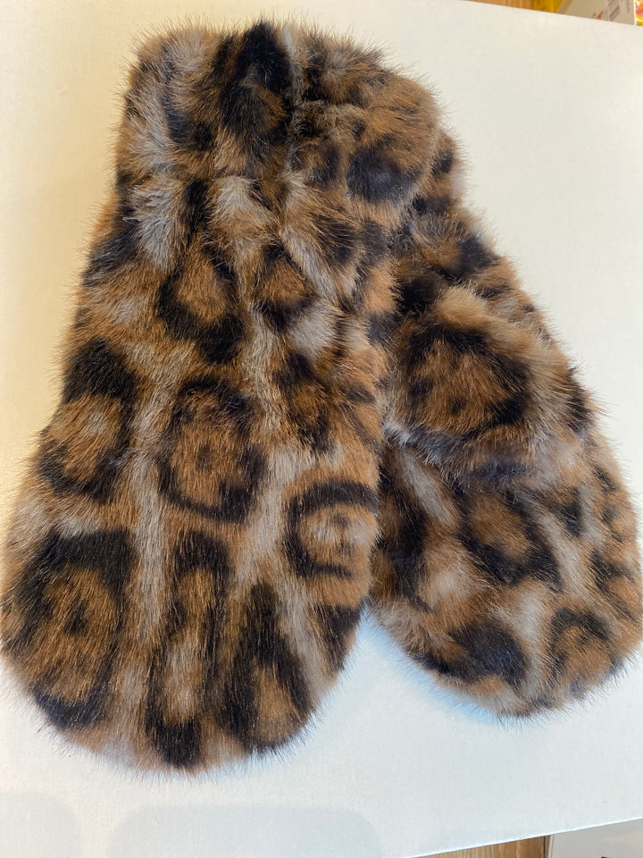 Faux Fur Mittens