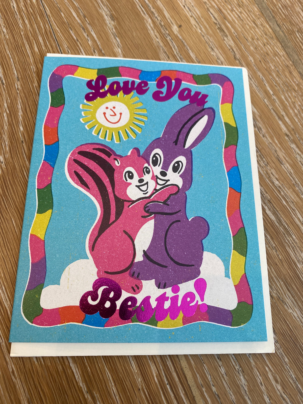 Love You Bestie! Greeting Card