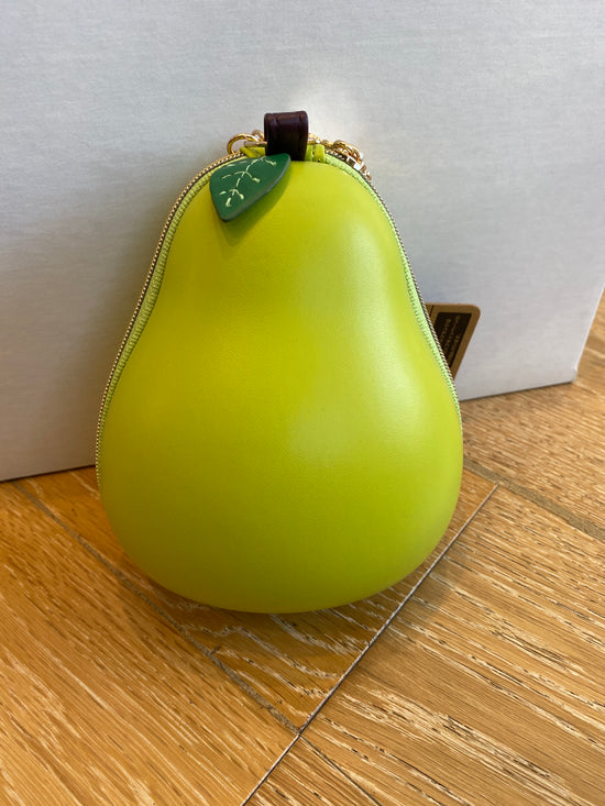 Fresh Pear Zipper Pouch Key Chain