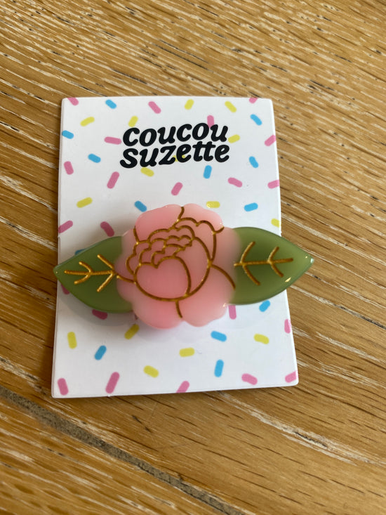 Peony Hair Clip
