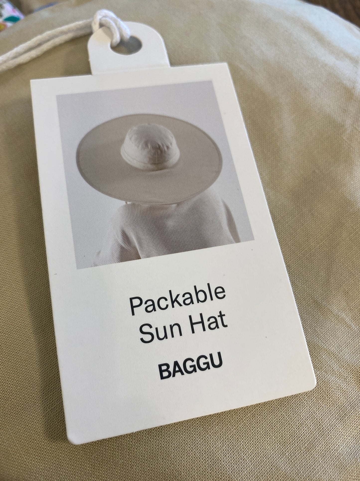 Baggu Organic Cotton Packable Sun Hat