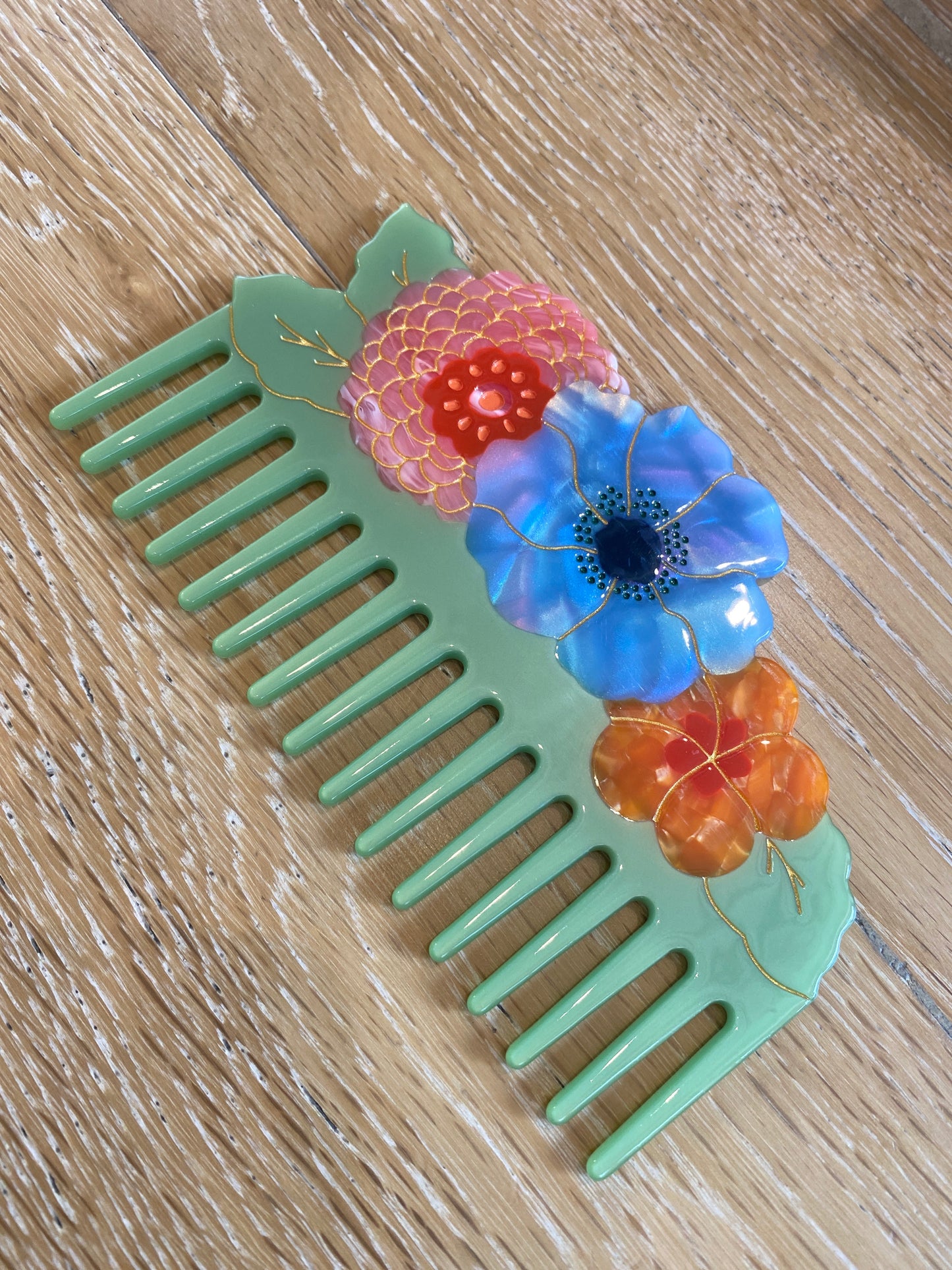 Flower Bouquet Comb