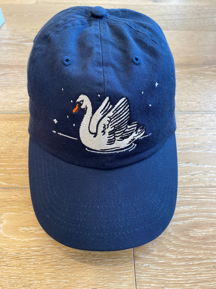 Swan Navy Ball Cap