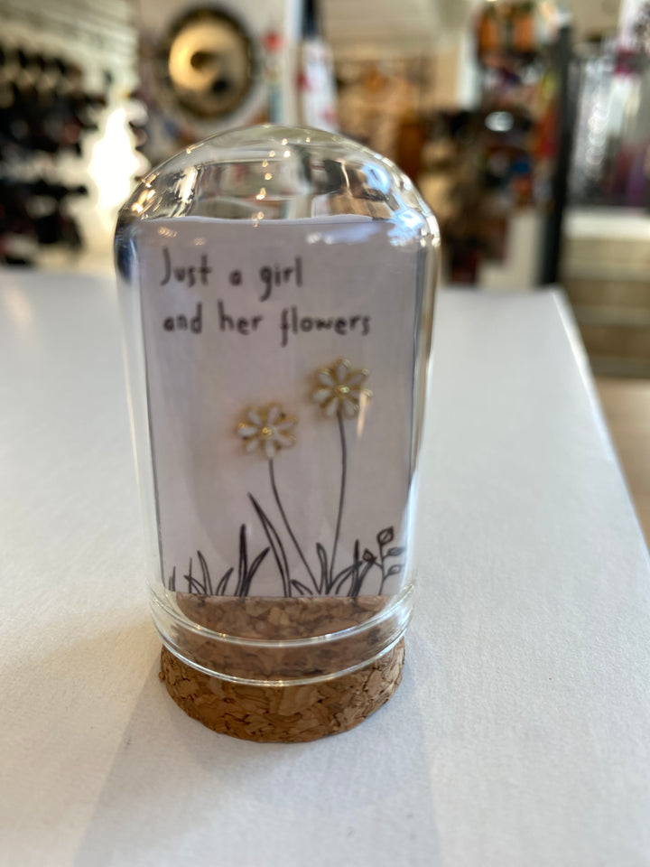 Just a girl and her flowers Earrings