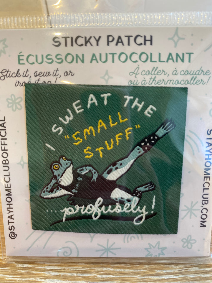 Sweat The Small Stuff Sticky Patches