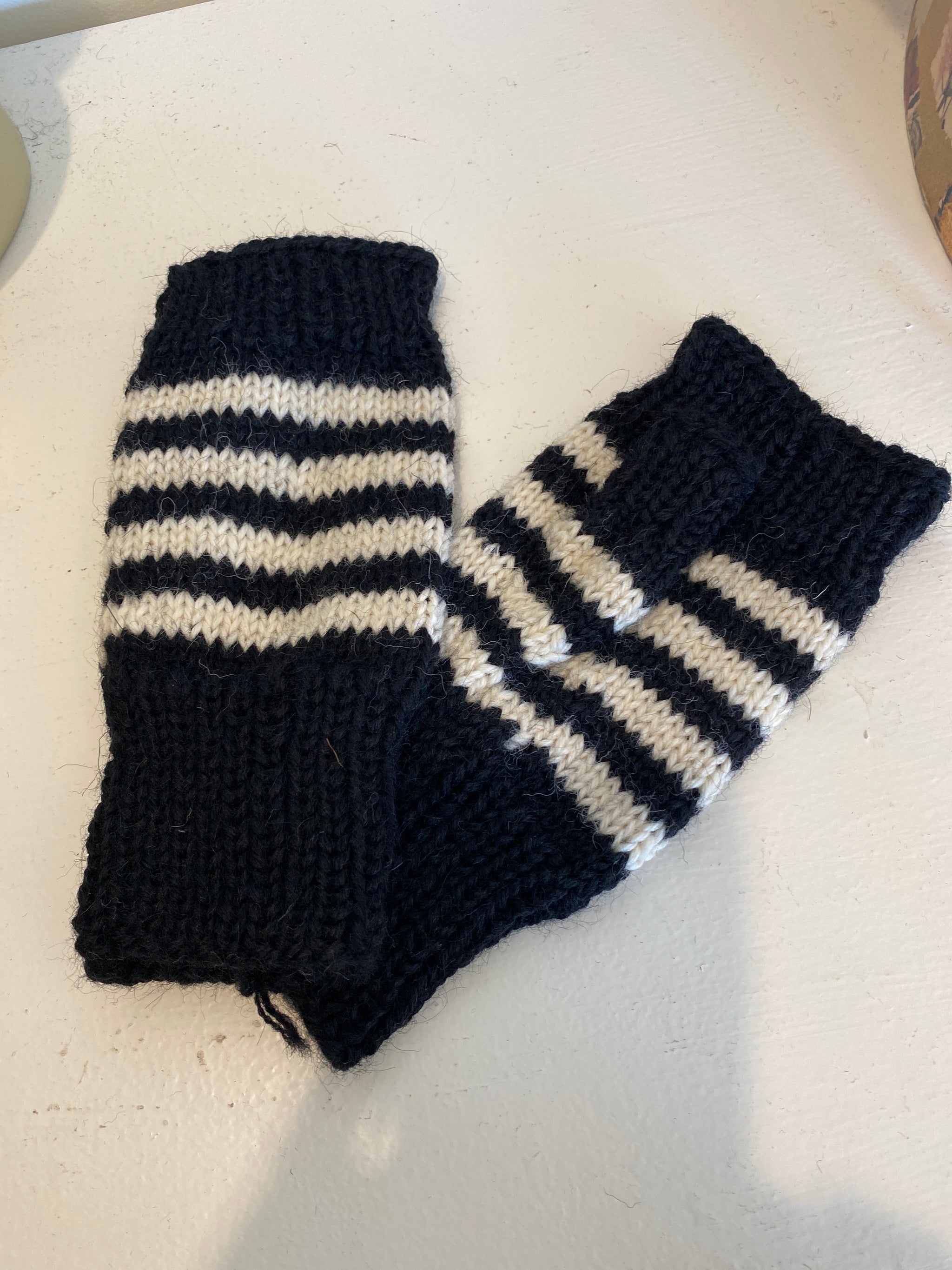 Wool Fingerless Gloves