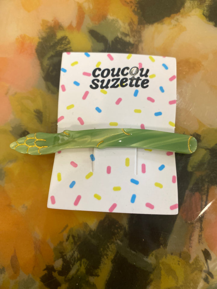 Asparagus Hair Clip