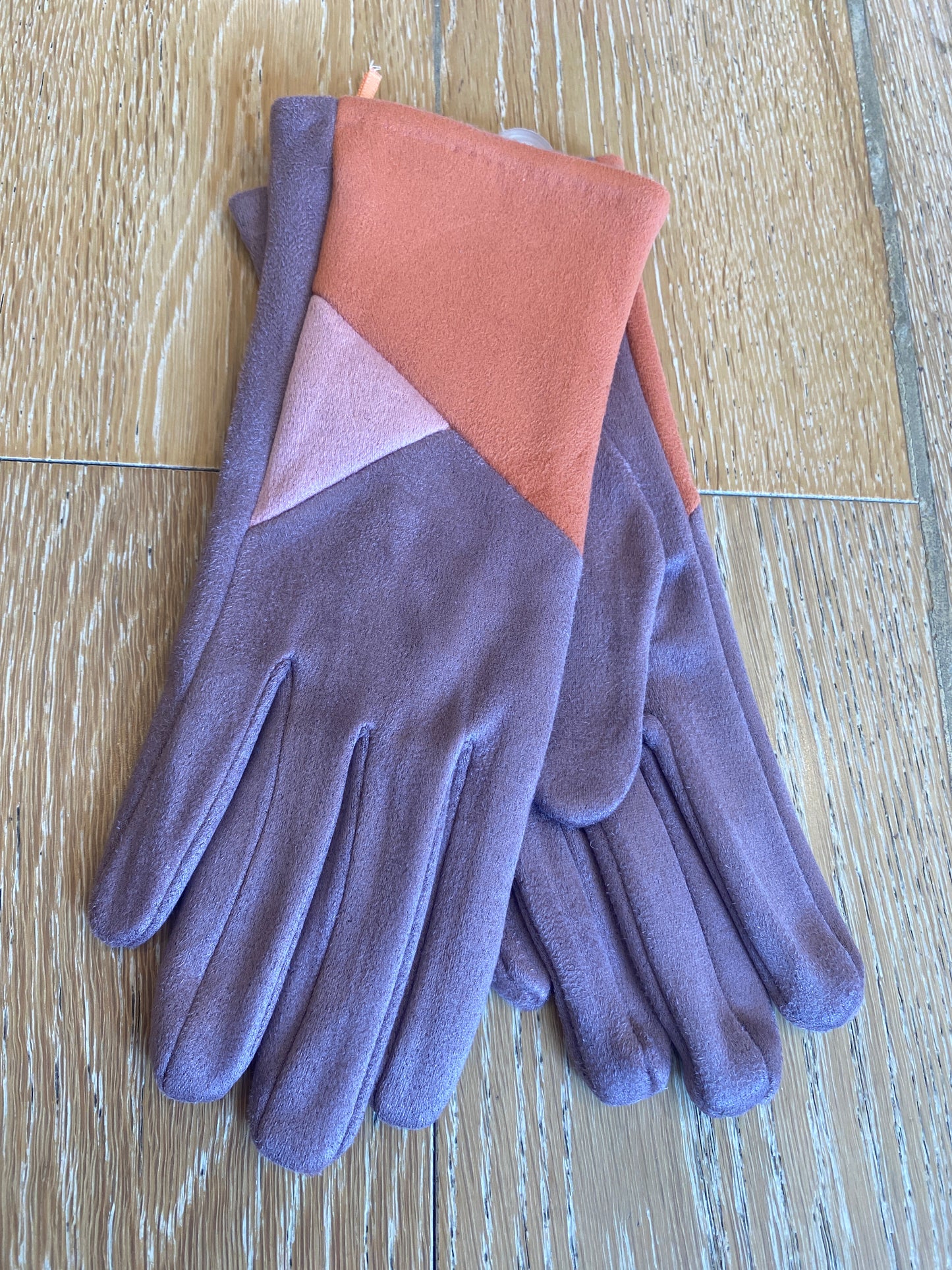 Roma Gloves in Tangerine Mix