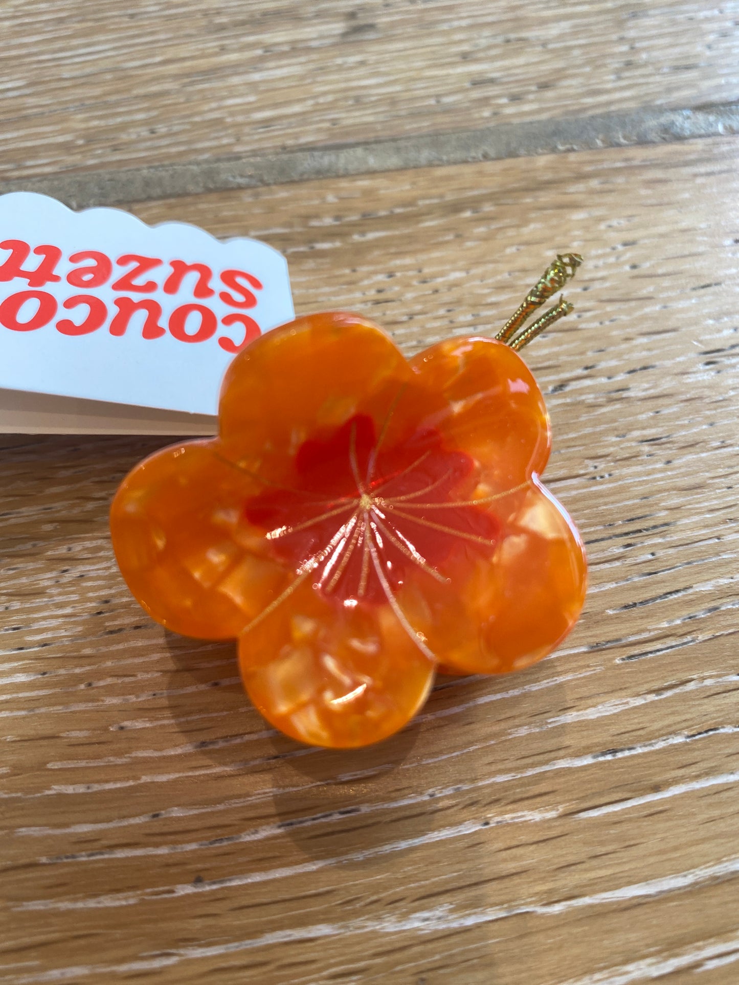 Nasturtium Mini Hair Claws