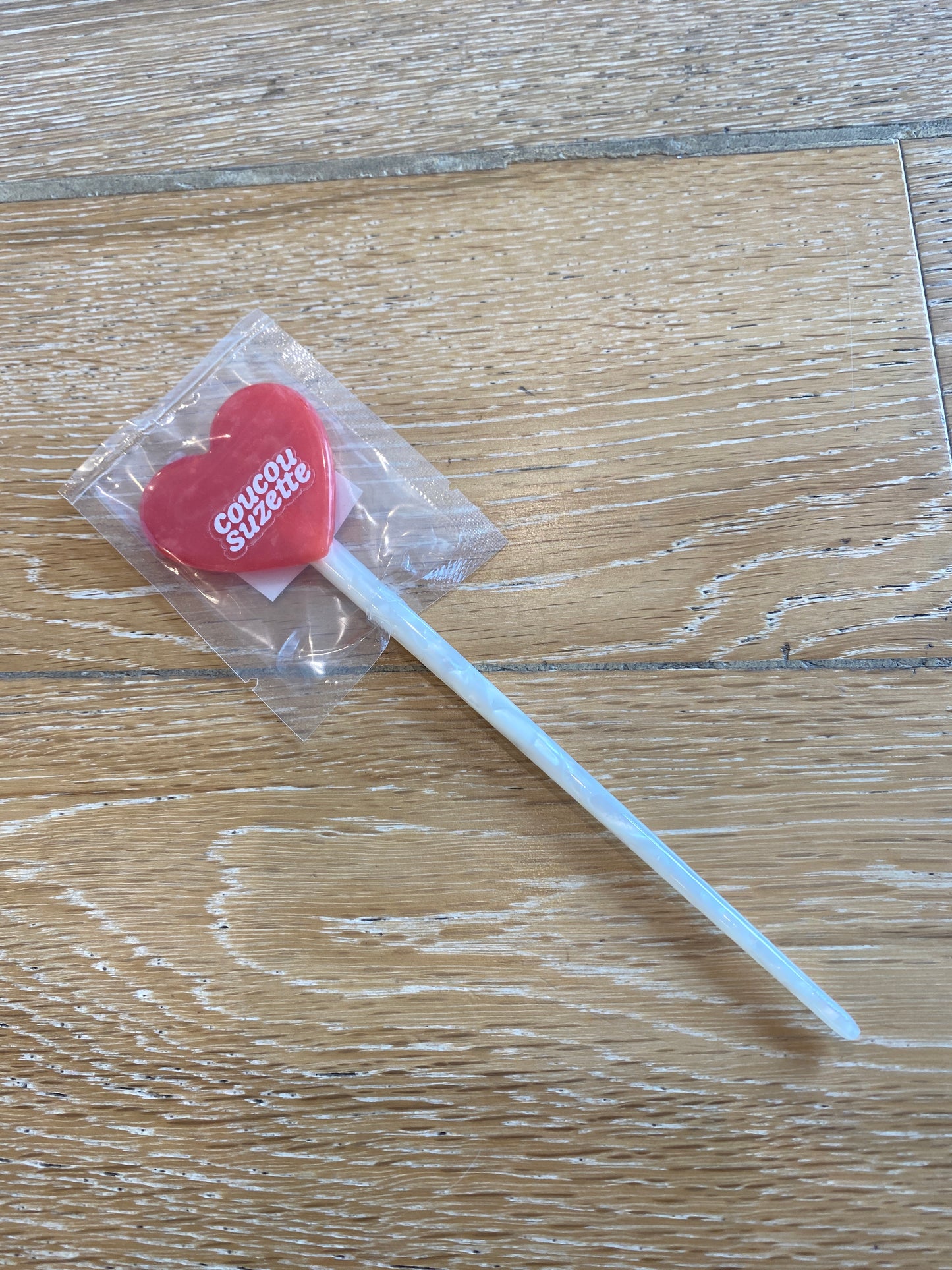 Lollipop Heart Hair Sticks