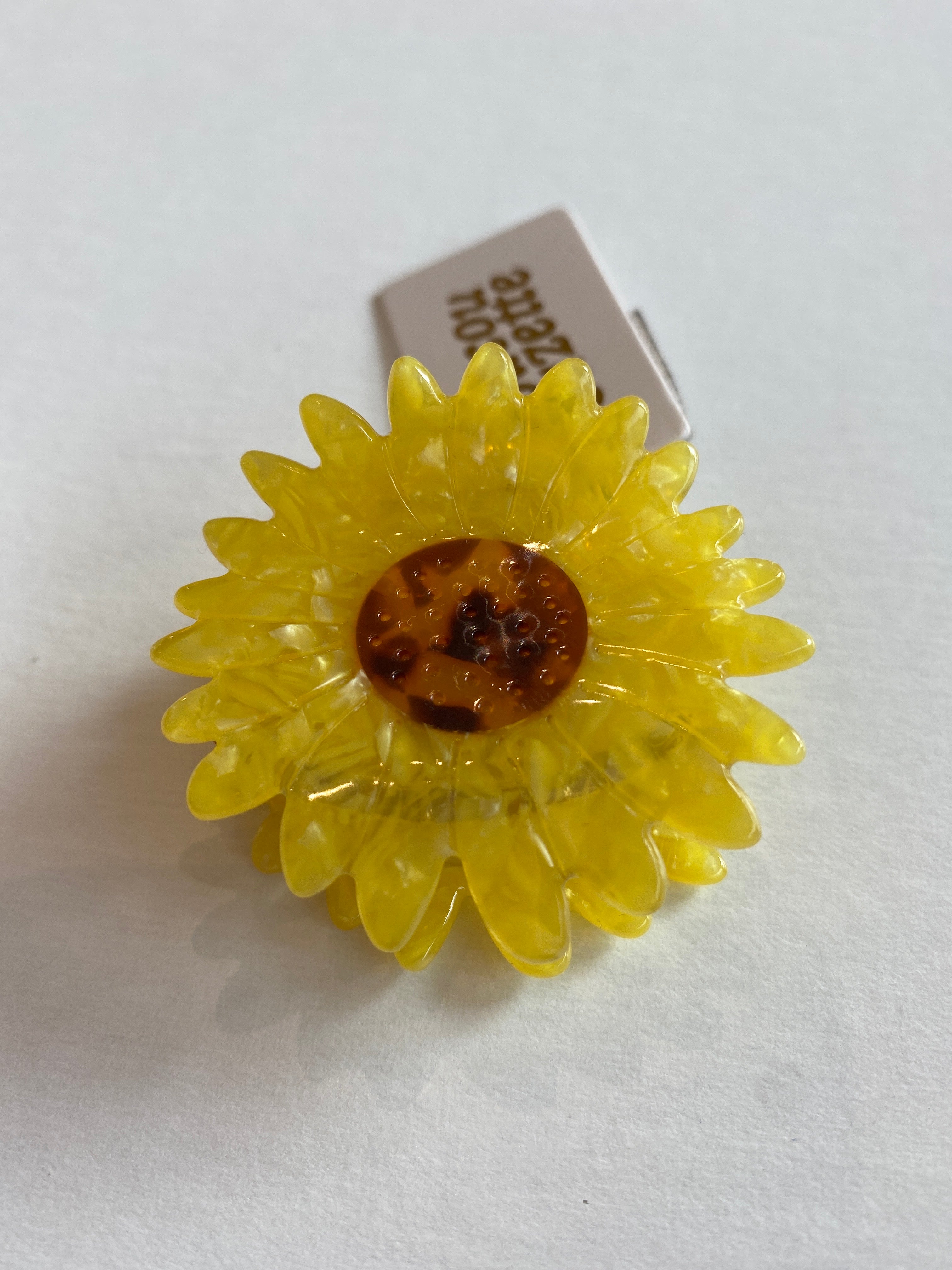 Sunflower Hair Claw
