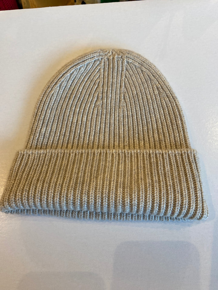 Cashmere Fold Over Beanie