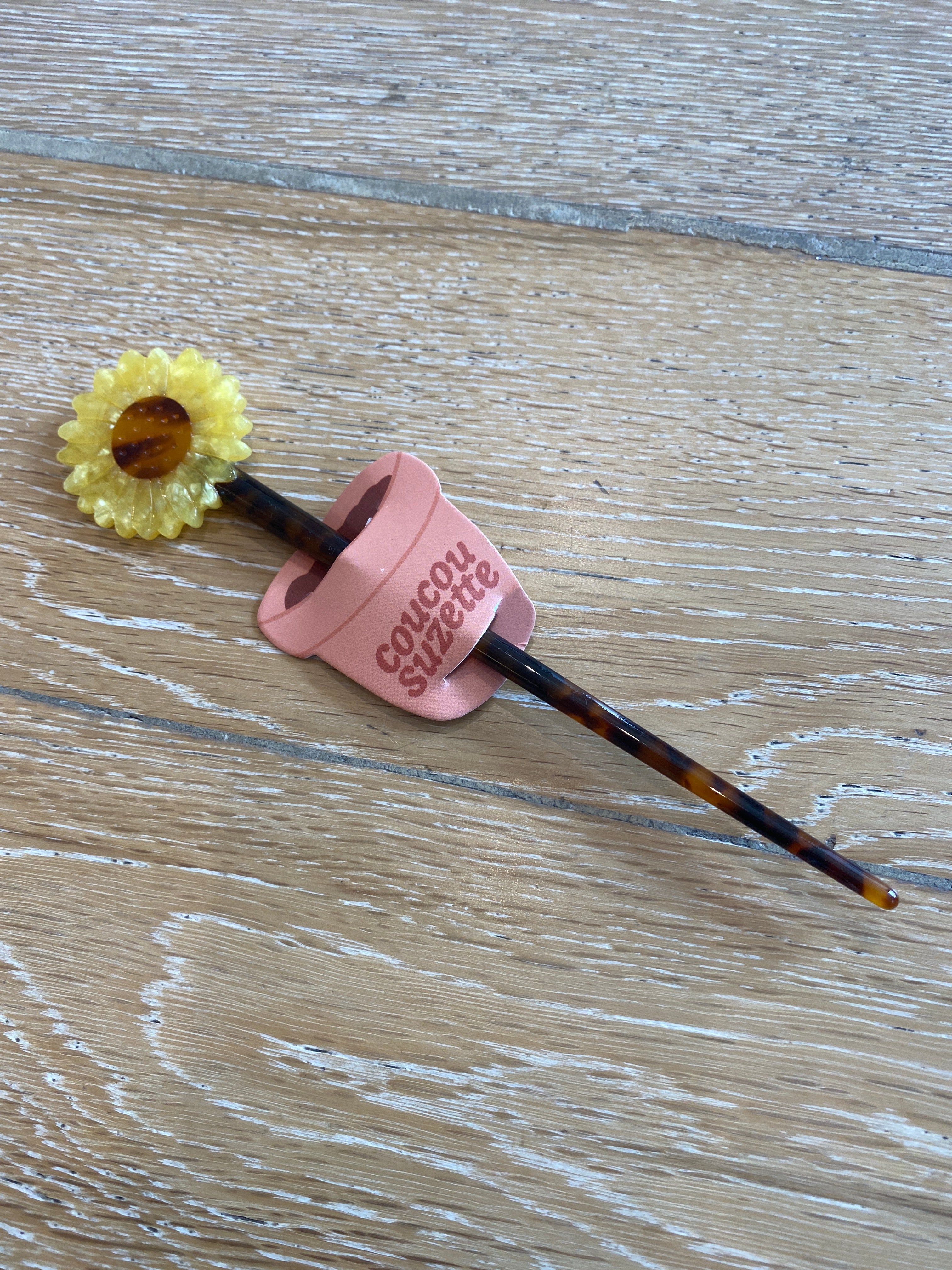 Sunflower Hair Sticks