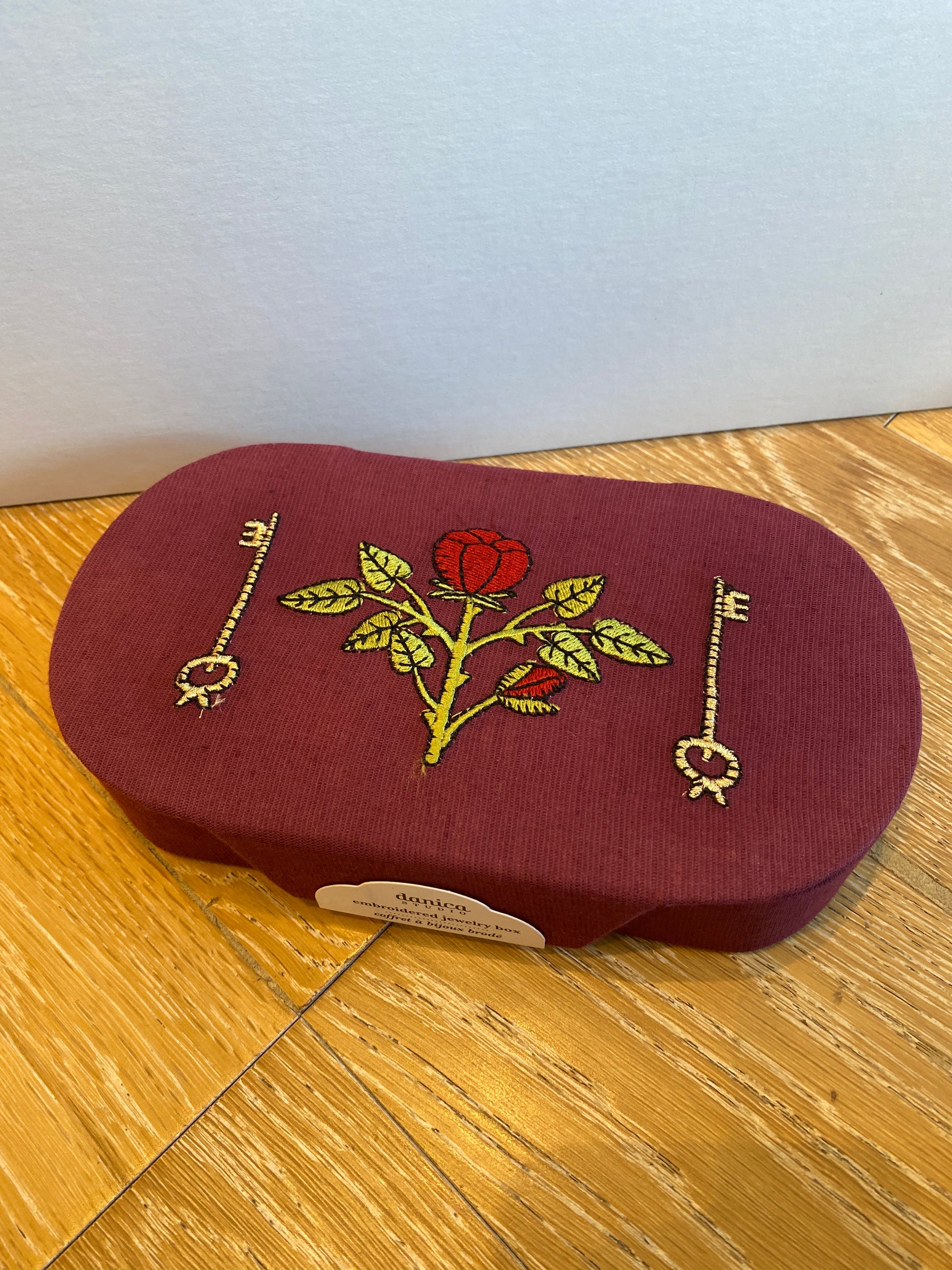 Jewelry Box Embroidered