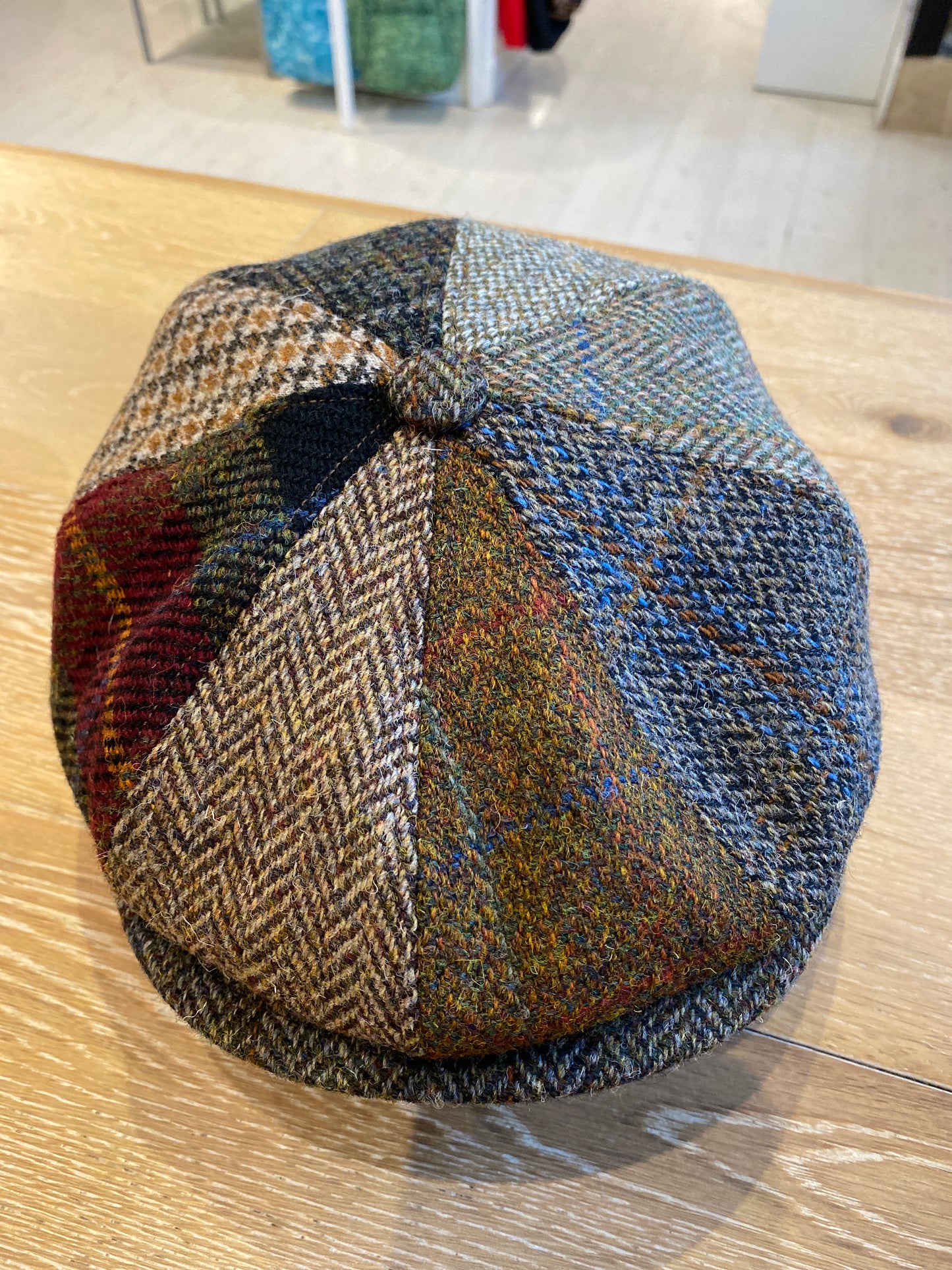 Gadsby Patchwork Wool Cap