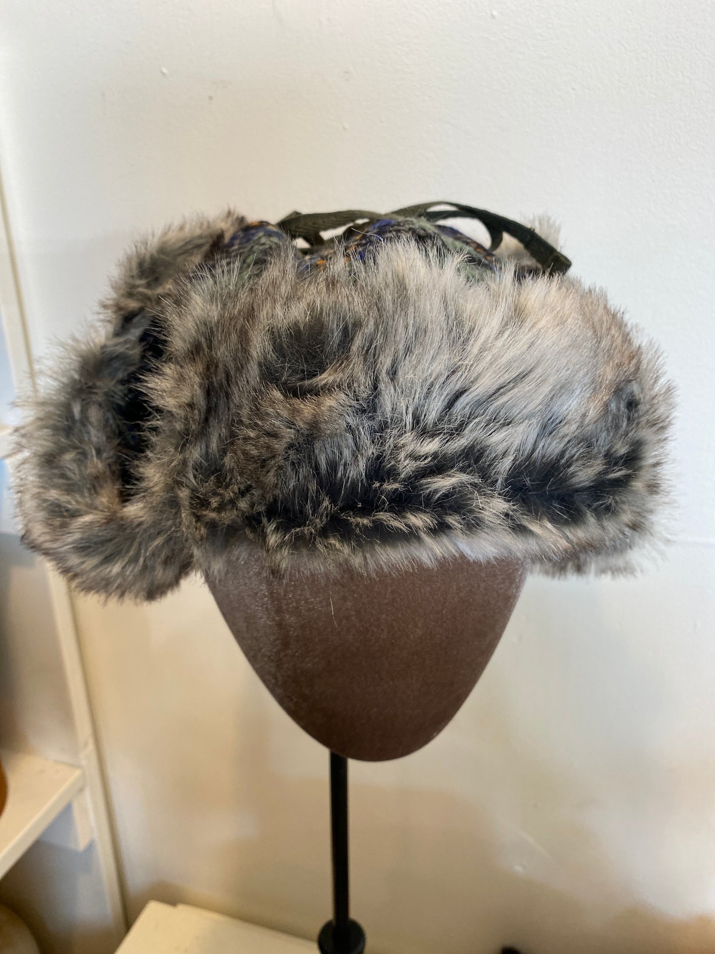 Wool Ushanka Dark Flannel