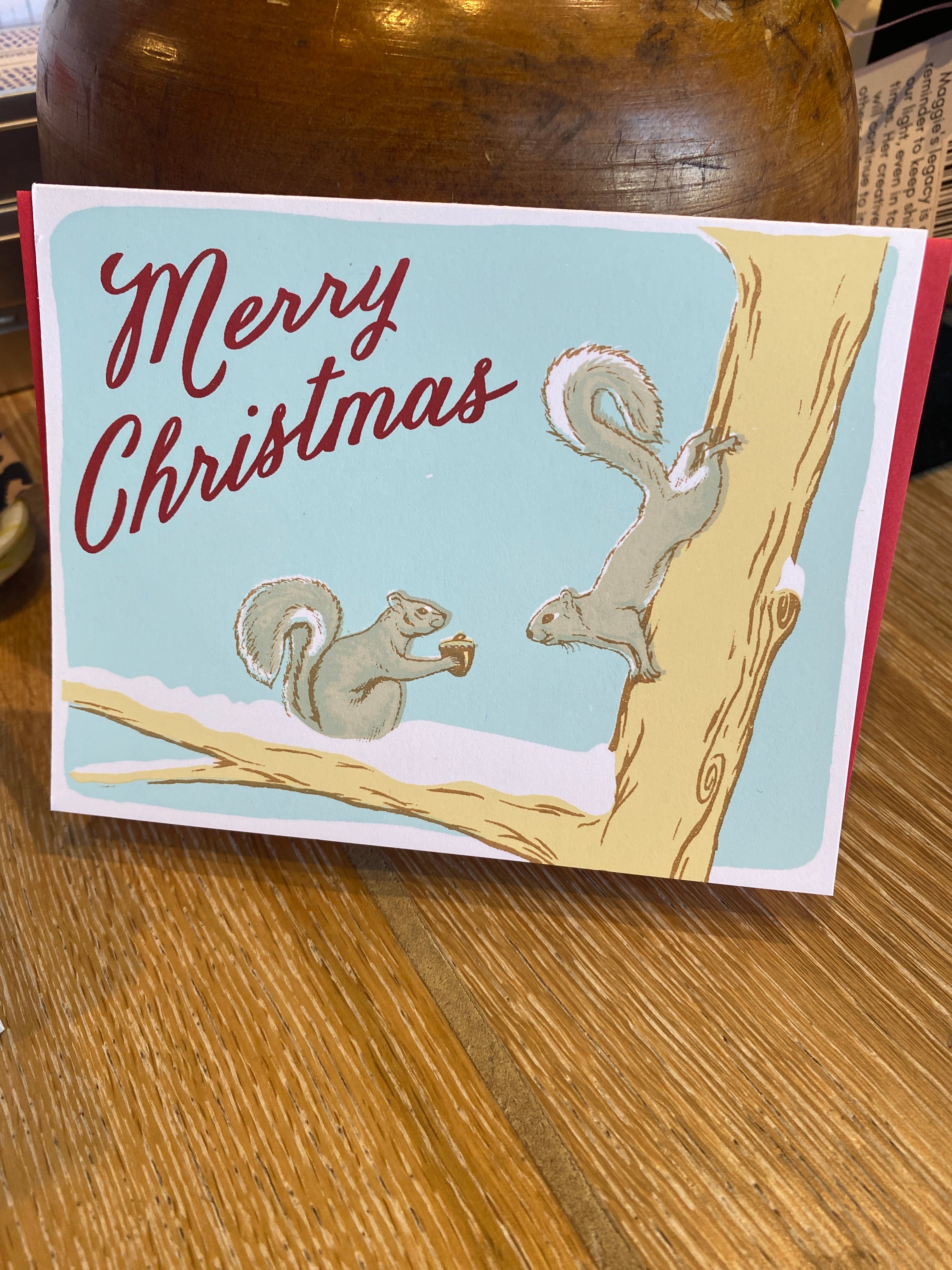 Merry Christmas Squirrels