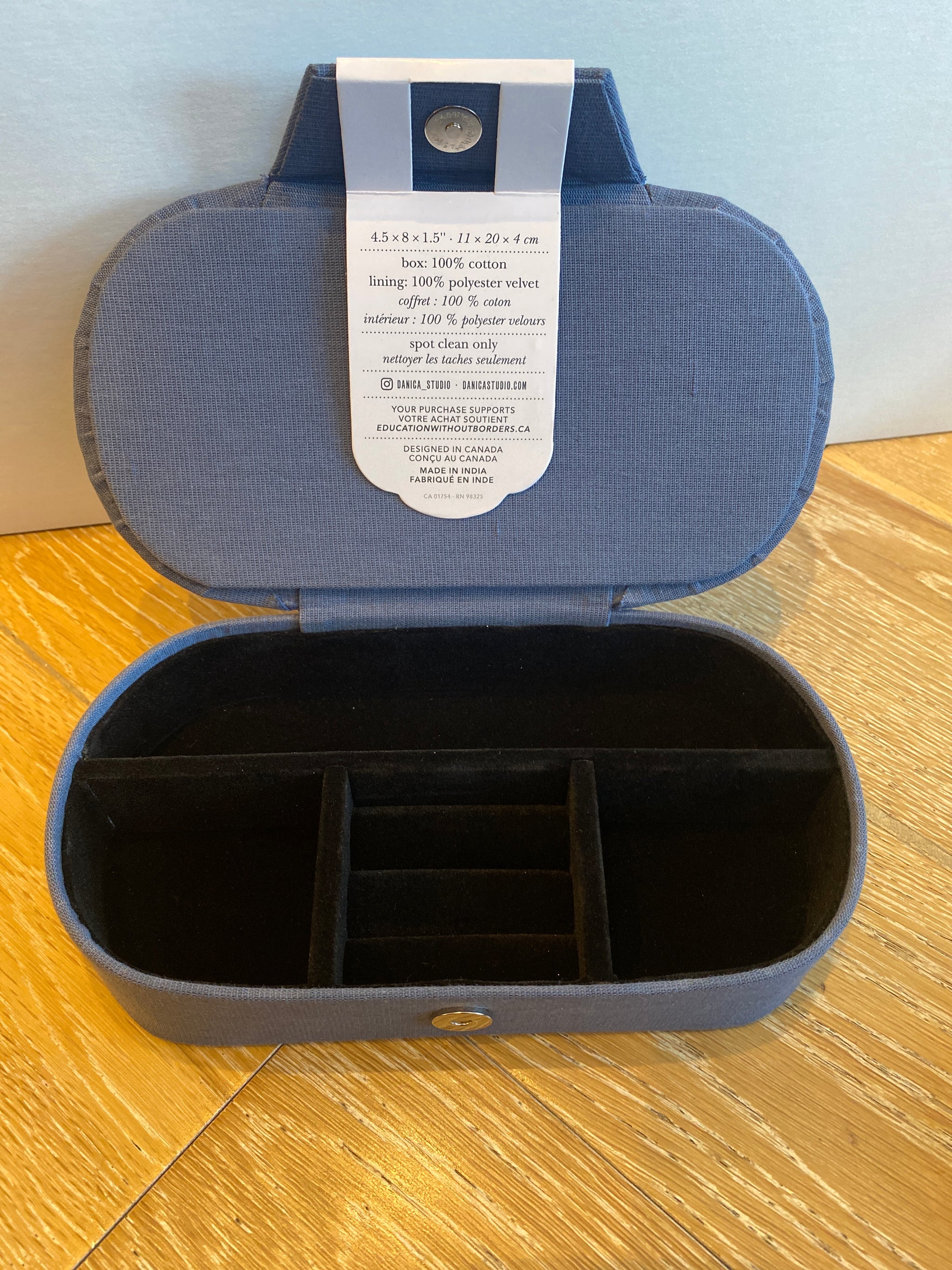 Jewelry Box Embroidered