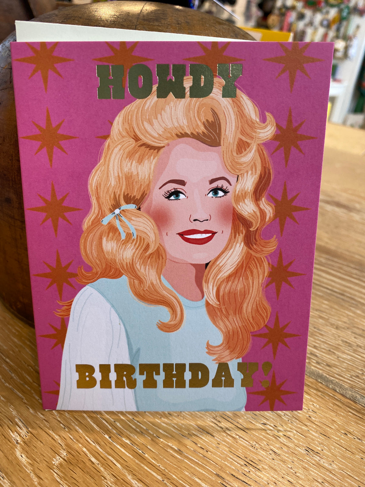 Dolly Howdy Birthday Greeting Card