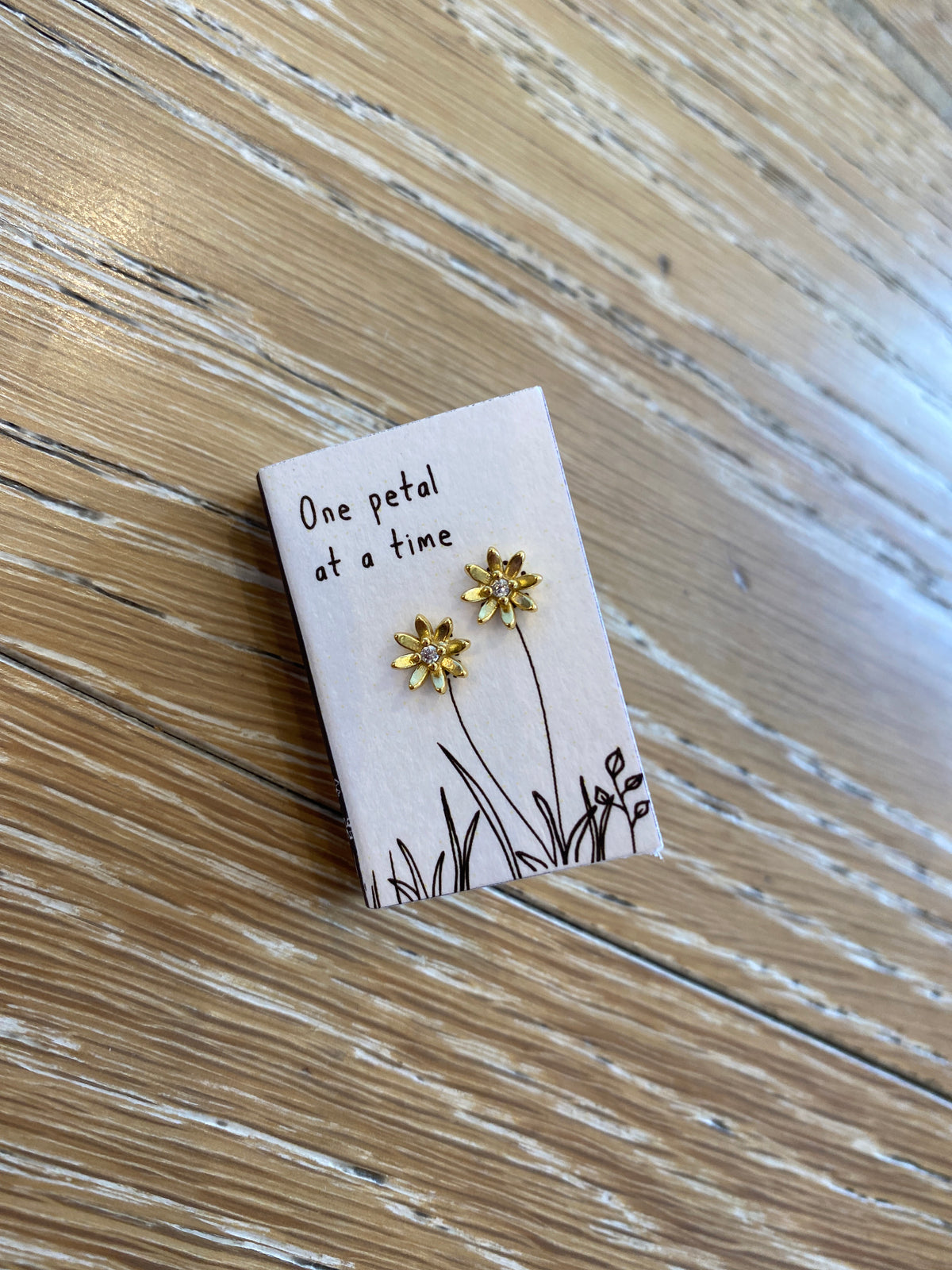 Chrysanthemum Flower Stud Earrings