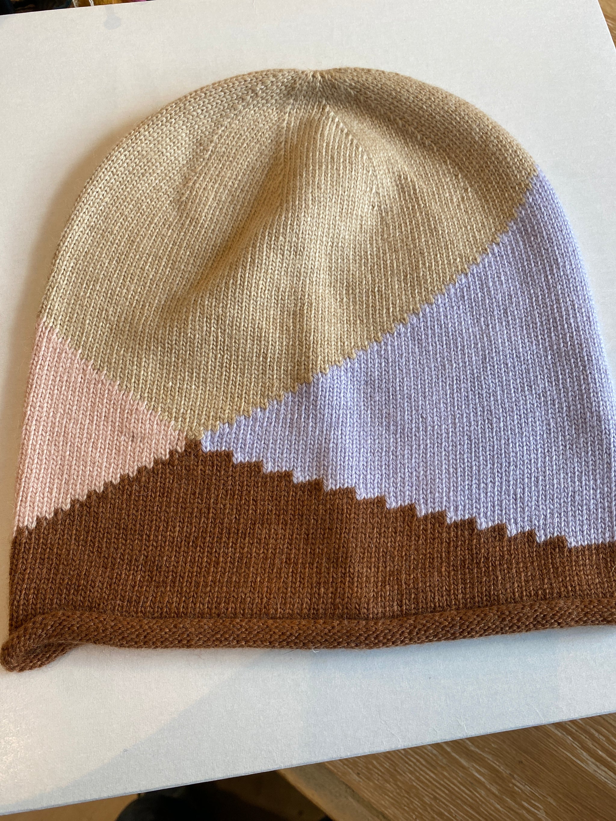 Lightluxe Cashmere Slouch Beanie