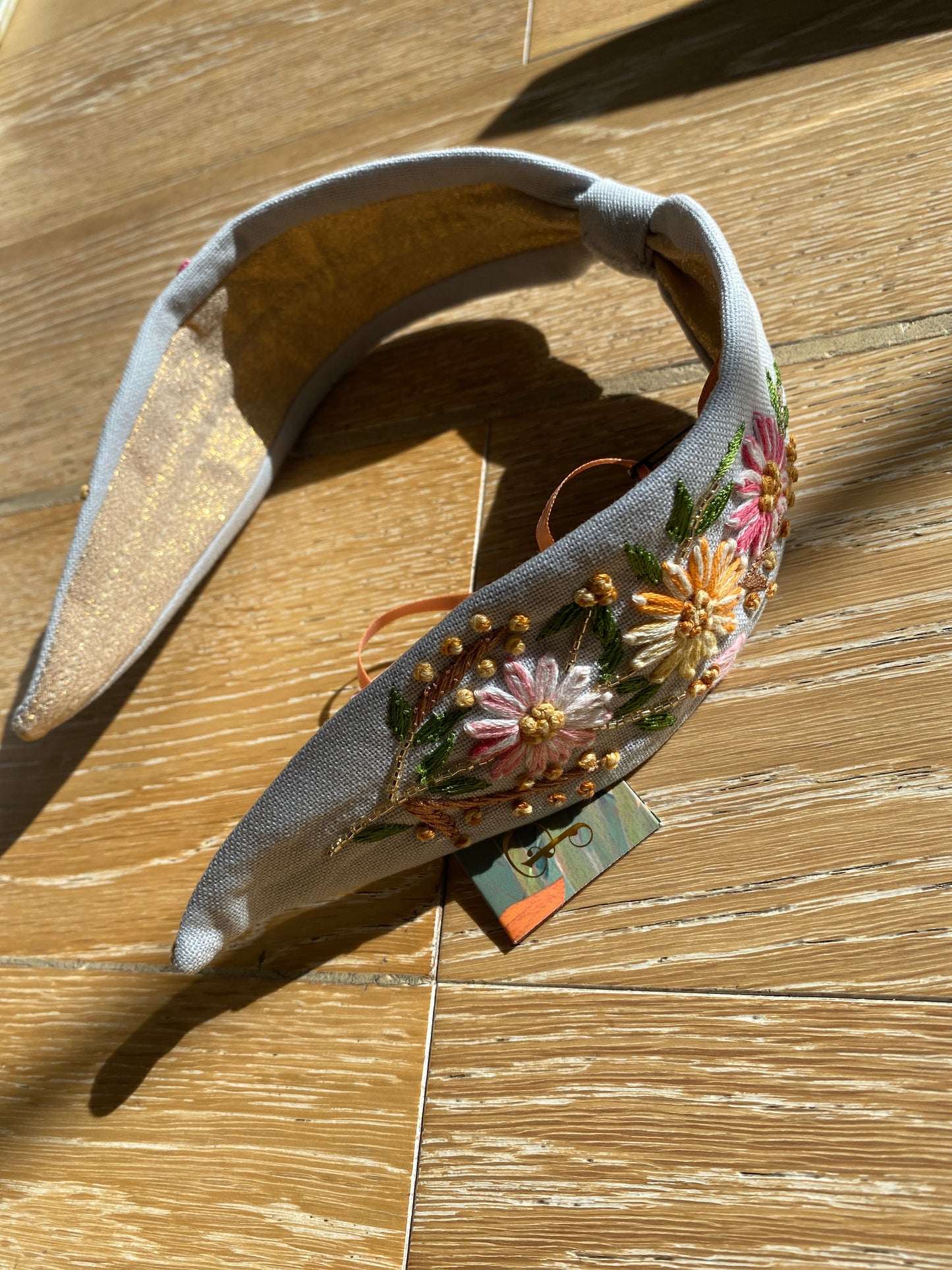 Powder Embroidered Headbands