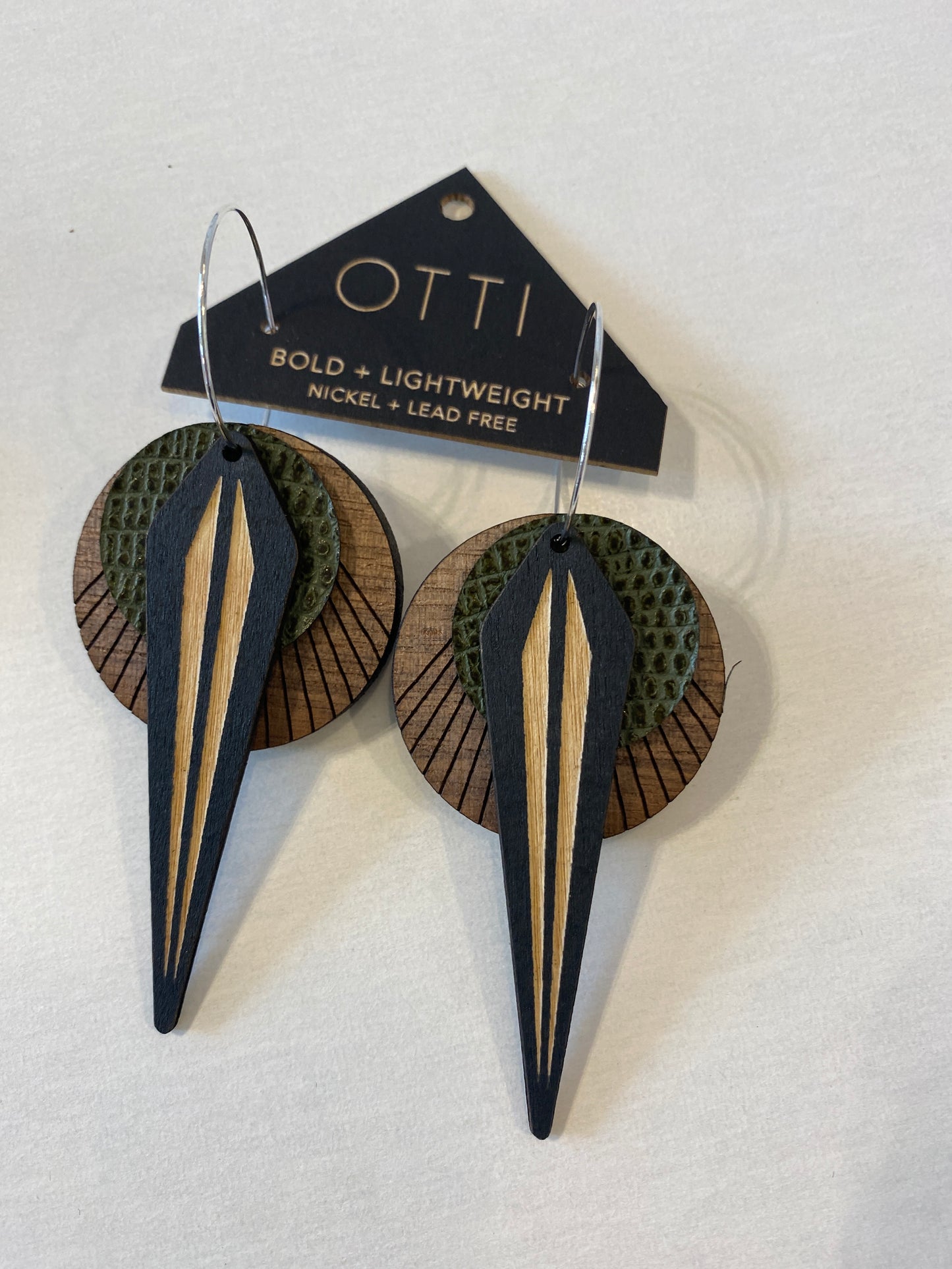 OTTI Wood Earrings