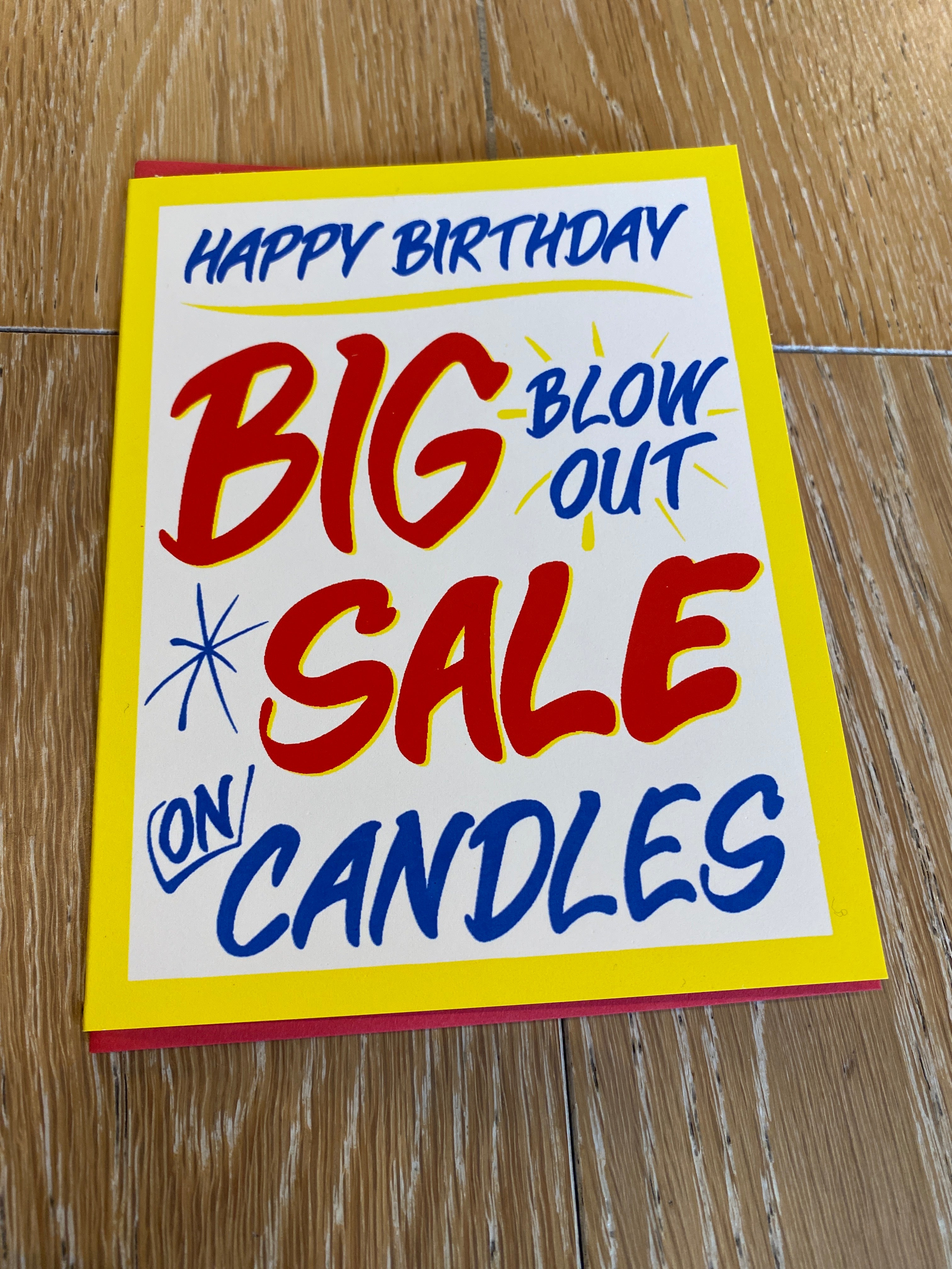 Birthday-Honest Ed’s Blow Out