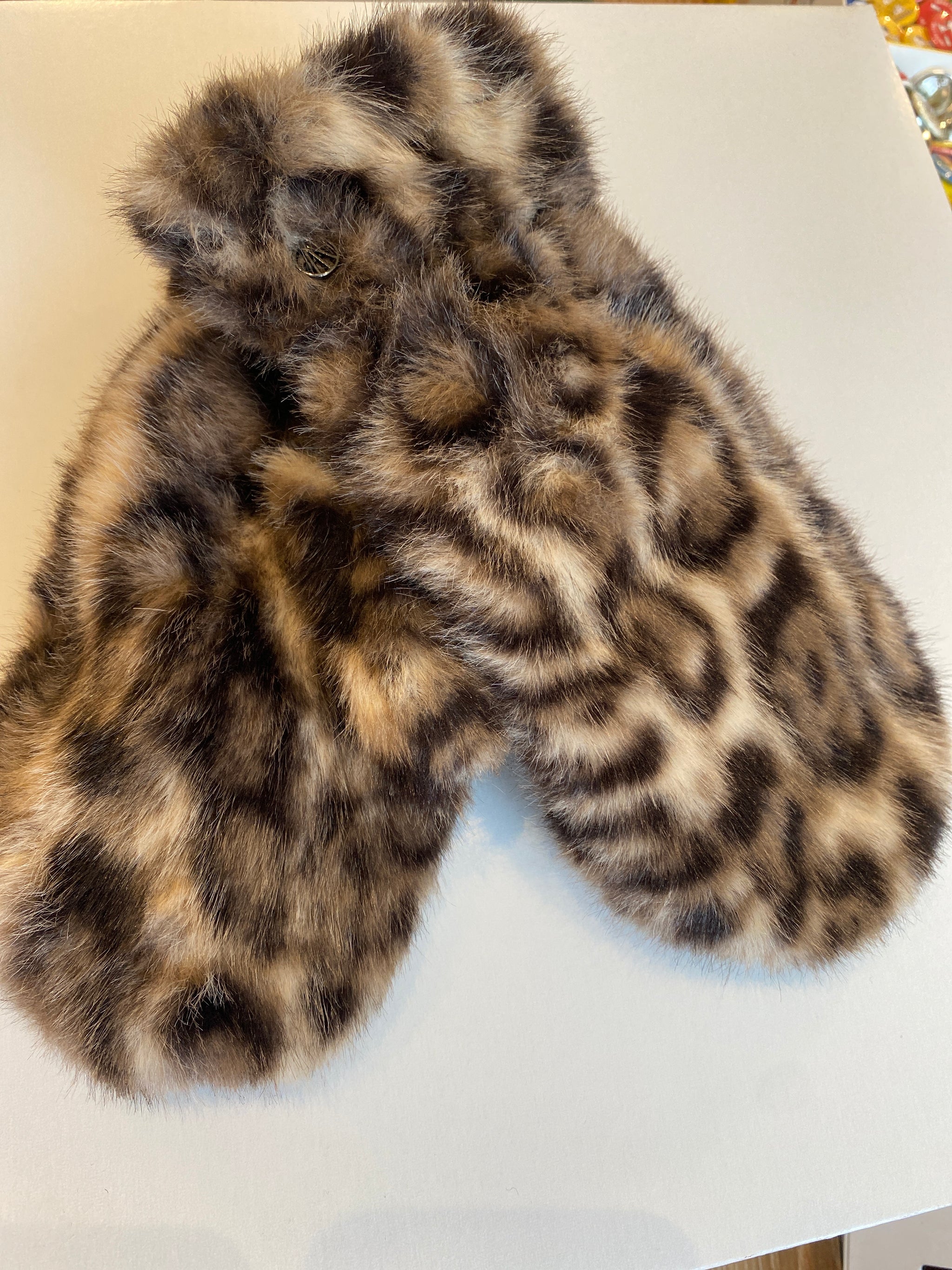 Faux Fur Mittens