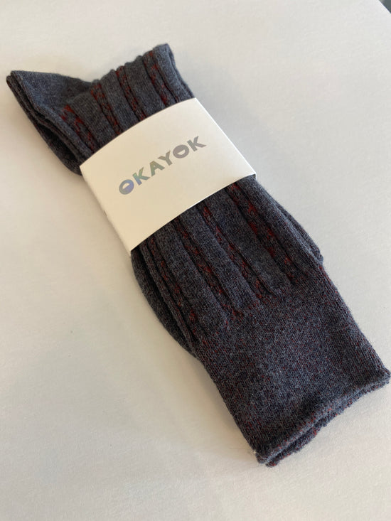 Cable Dress Socks