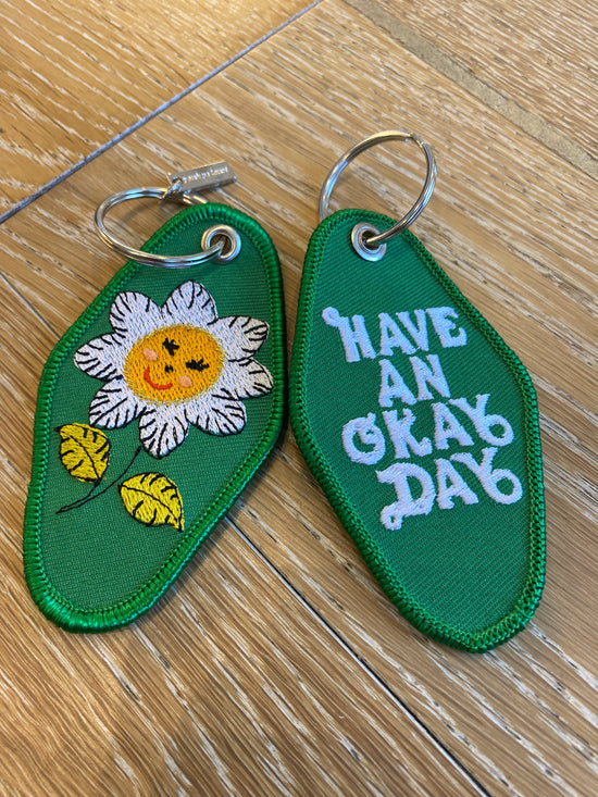 Embroidered Keychains