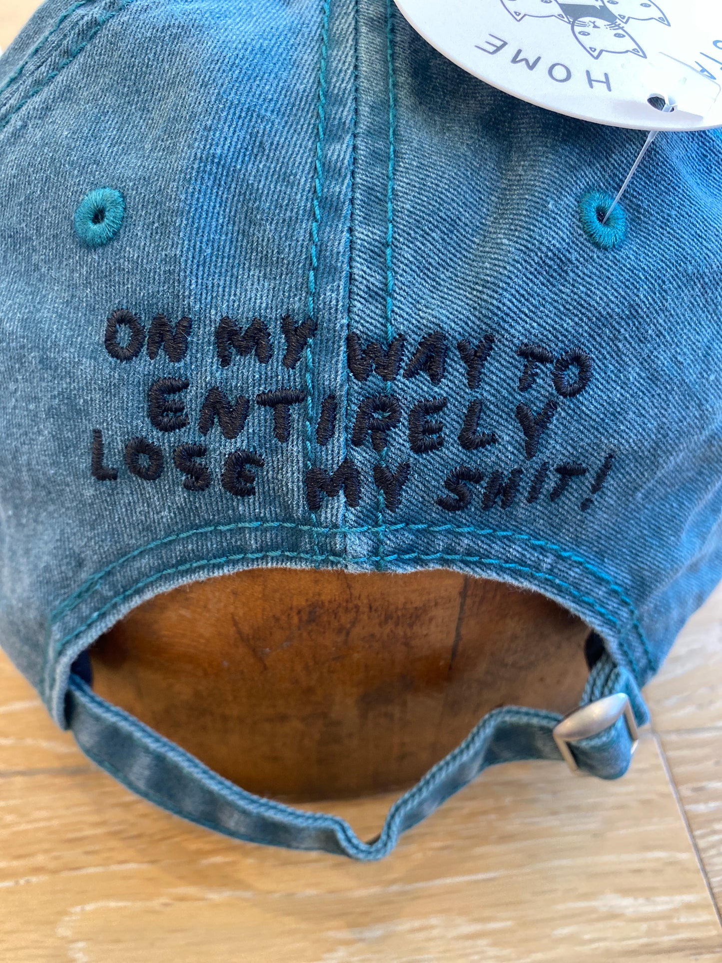Lose My Shit Ball Cap Teal
