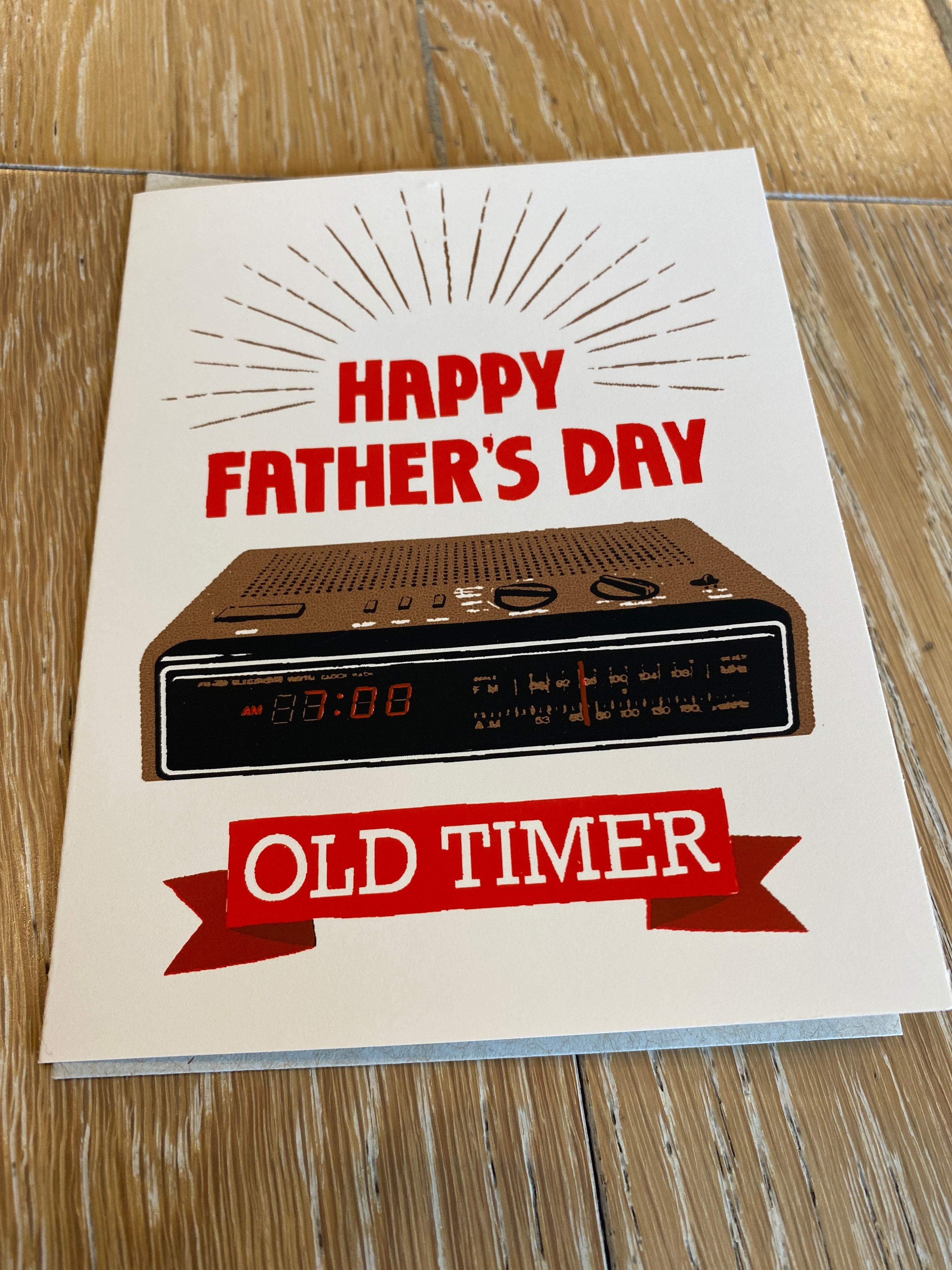 Fathers Day- Old Timer