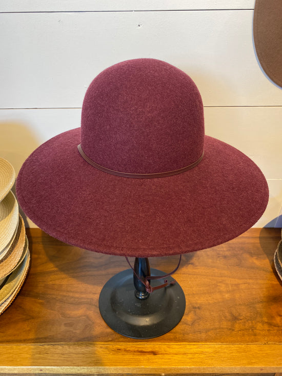 Cathy CS Wool Wide Brim Hat