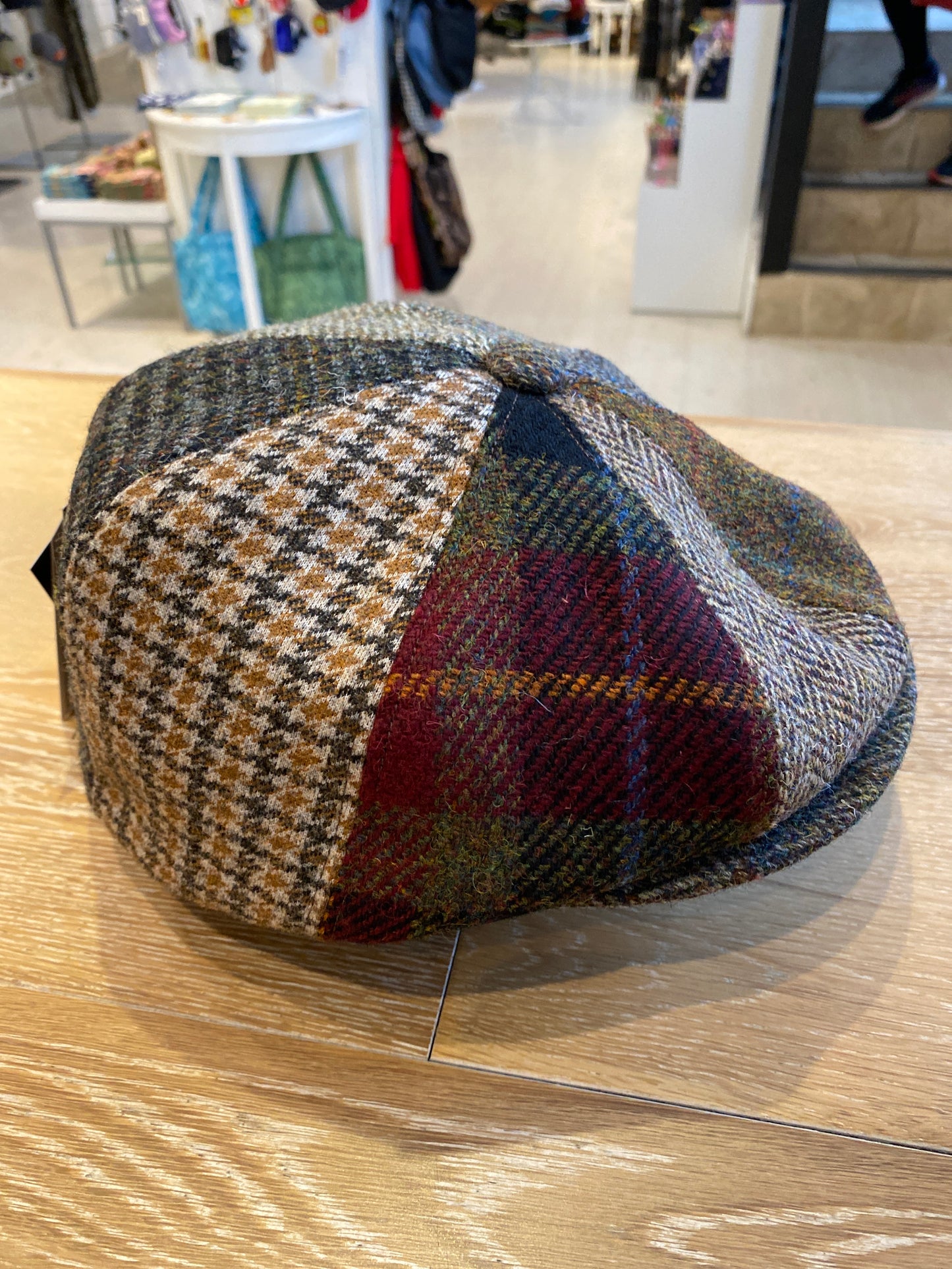 Gadsby Patchwork Wool Cap