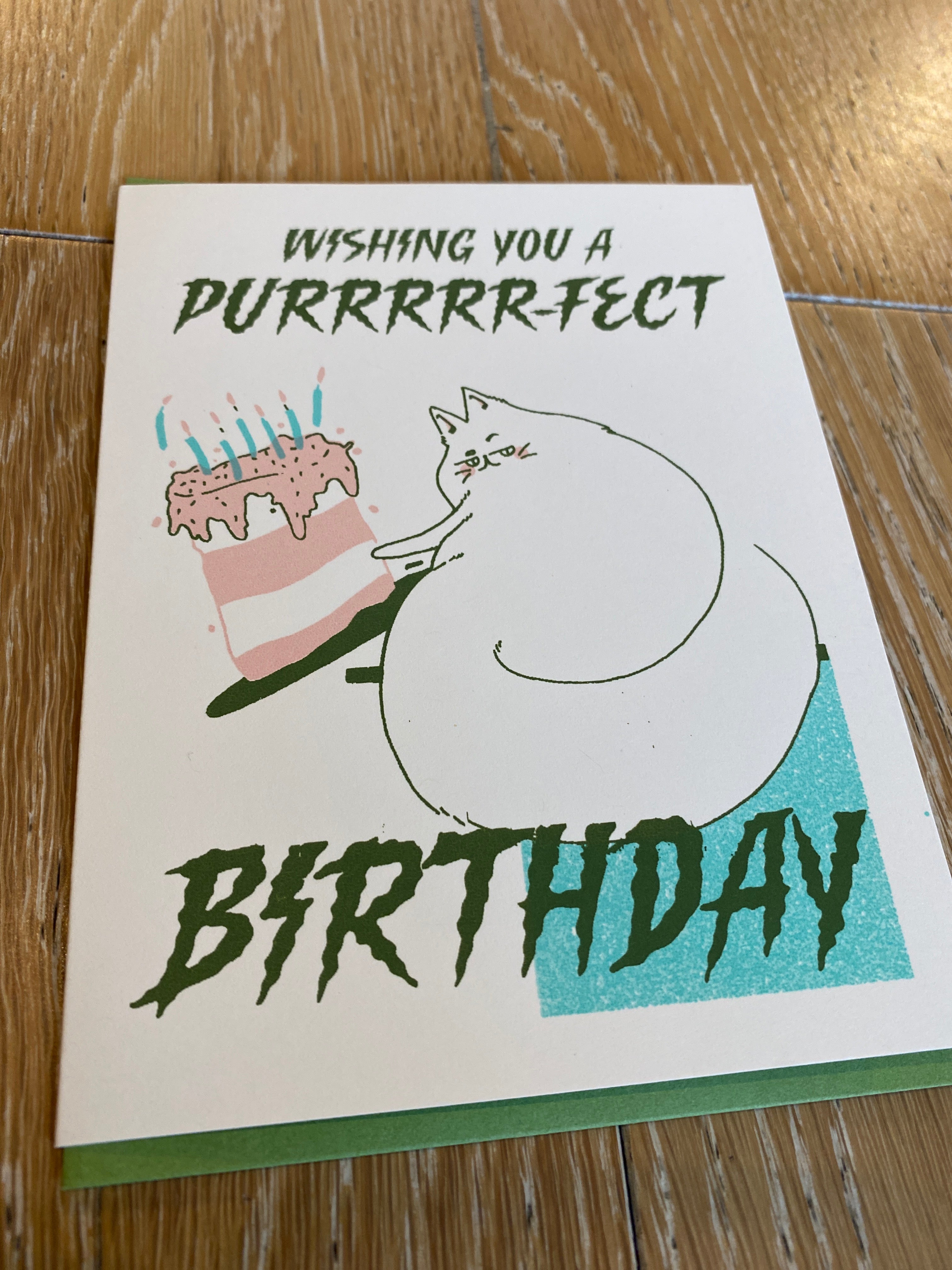 Birthday-Sassy Cat Purrrfect