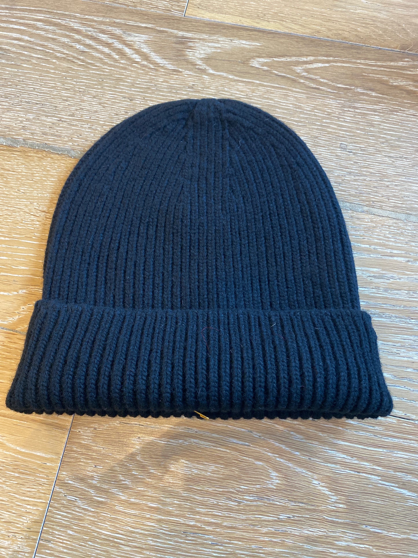 Cashmere Fold Over Beanie
