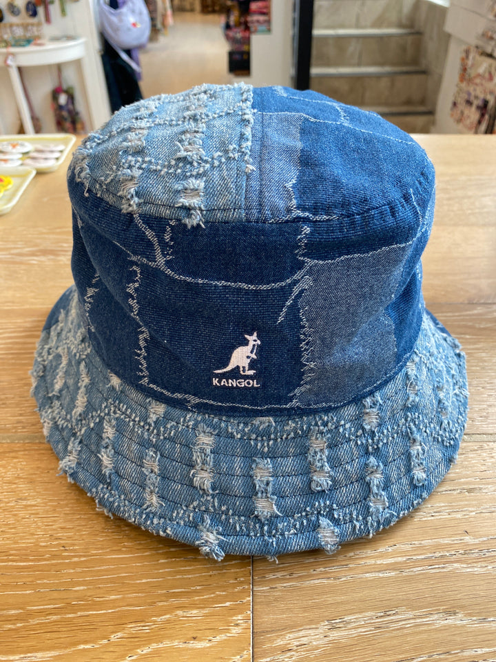 Denim Mashup Bucket Medium Blue