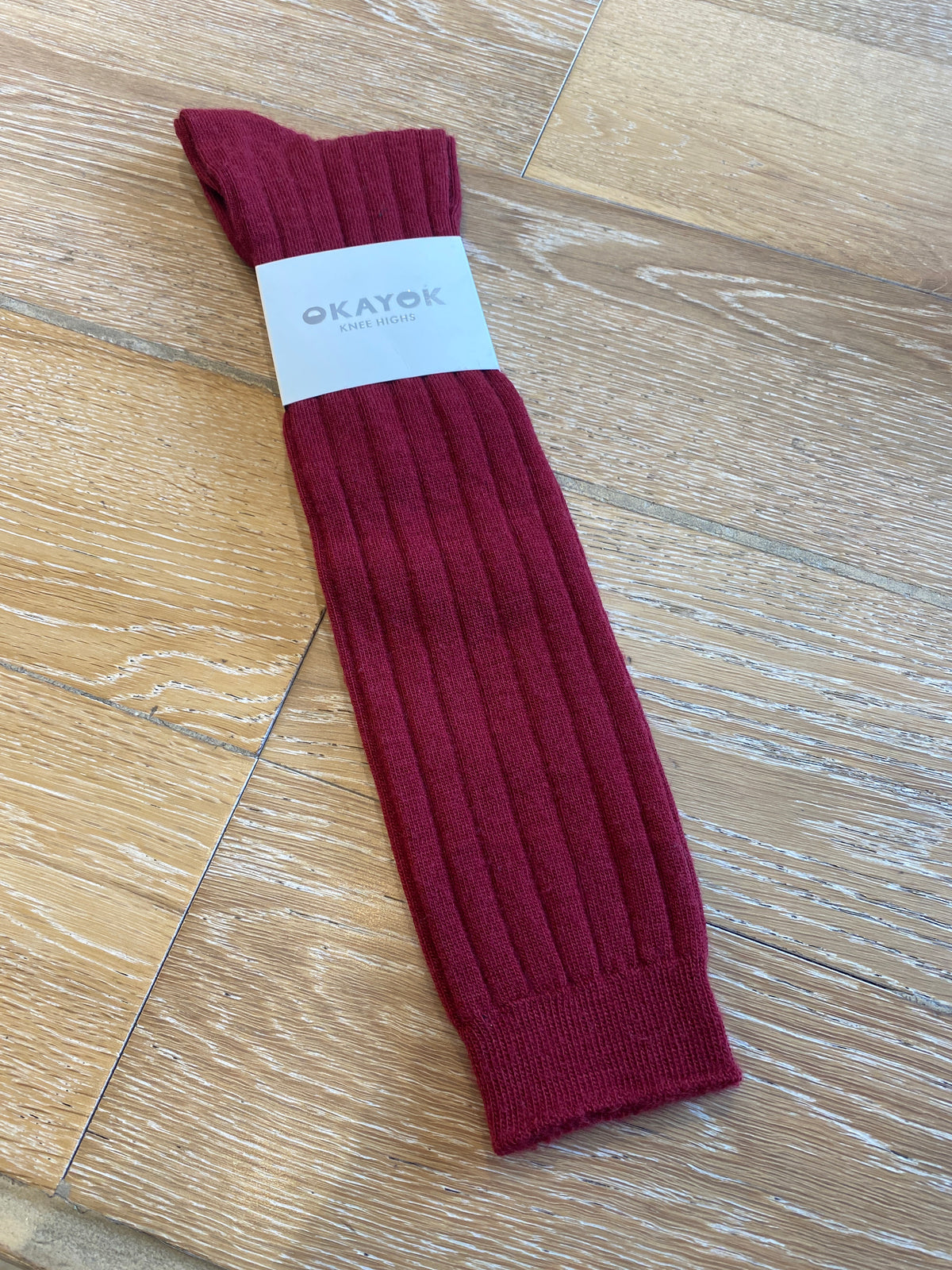 OKAYOK Wool Knee High Socks