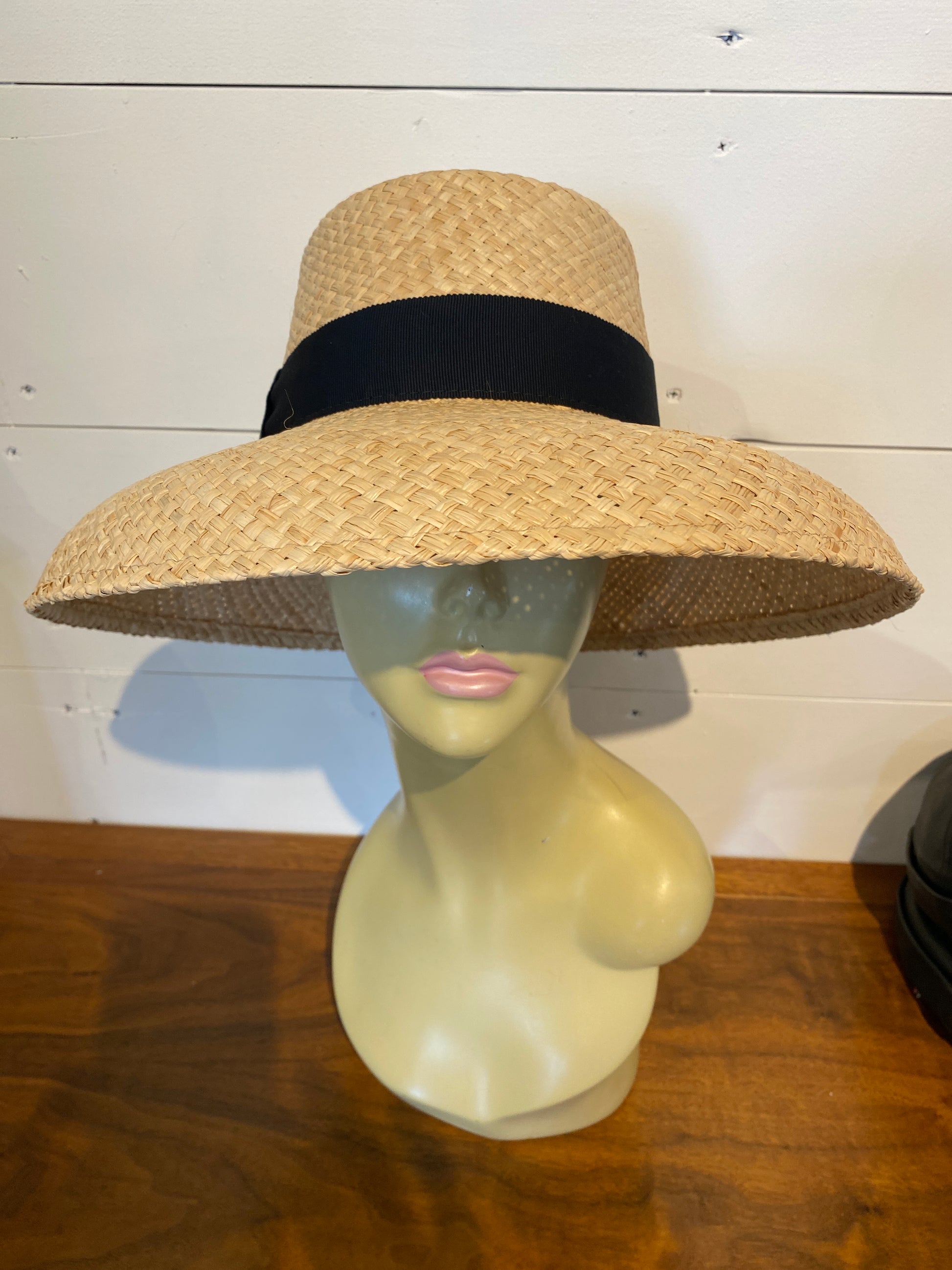 Clodina Raffia Cloche