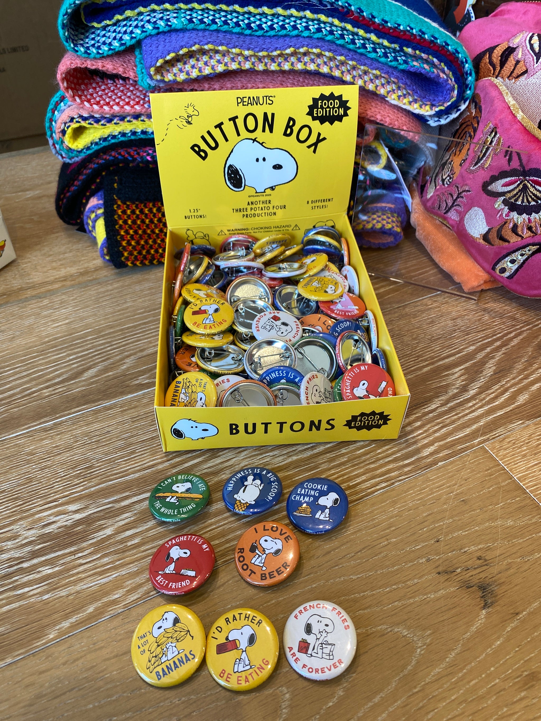 Snoopy Buttons