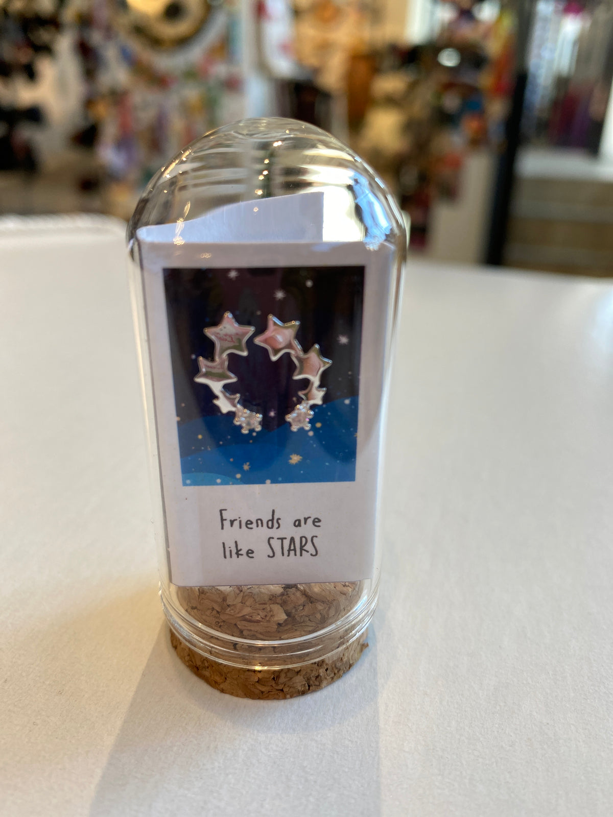 Friends are like stars Stud Earrings