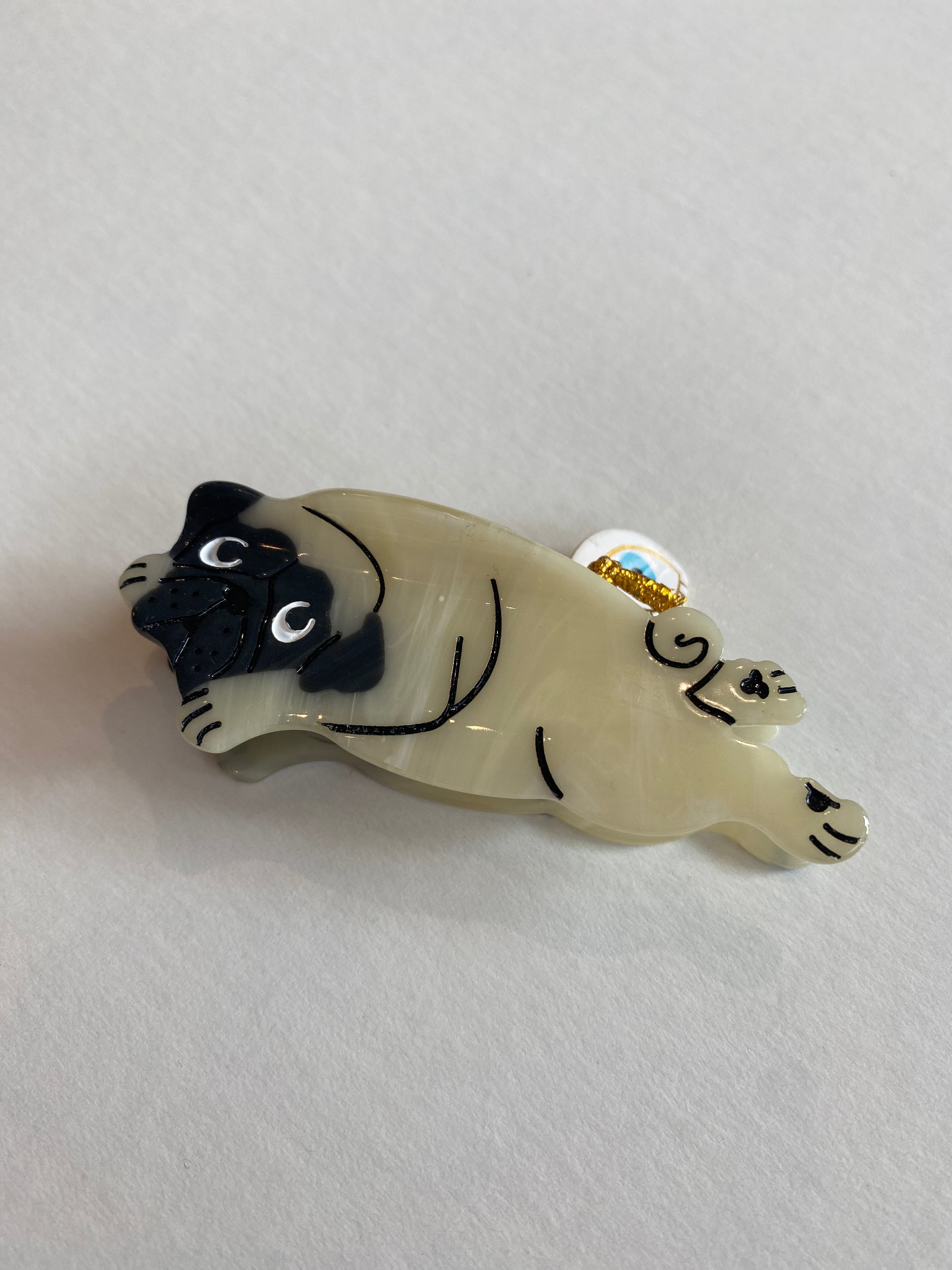 Pug  Hair Claw